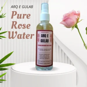 Arq-e-Gulab Pure distilled Rose Water Toner for Face gulab jal