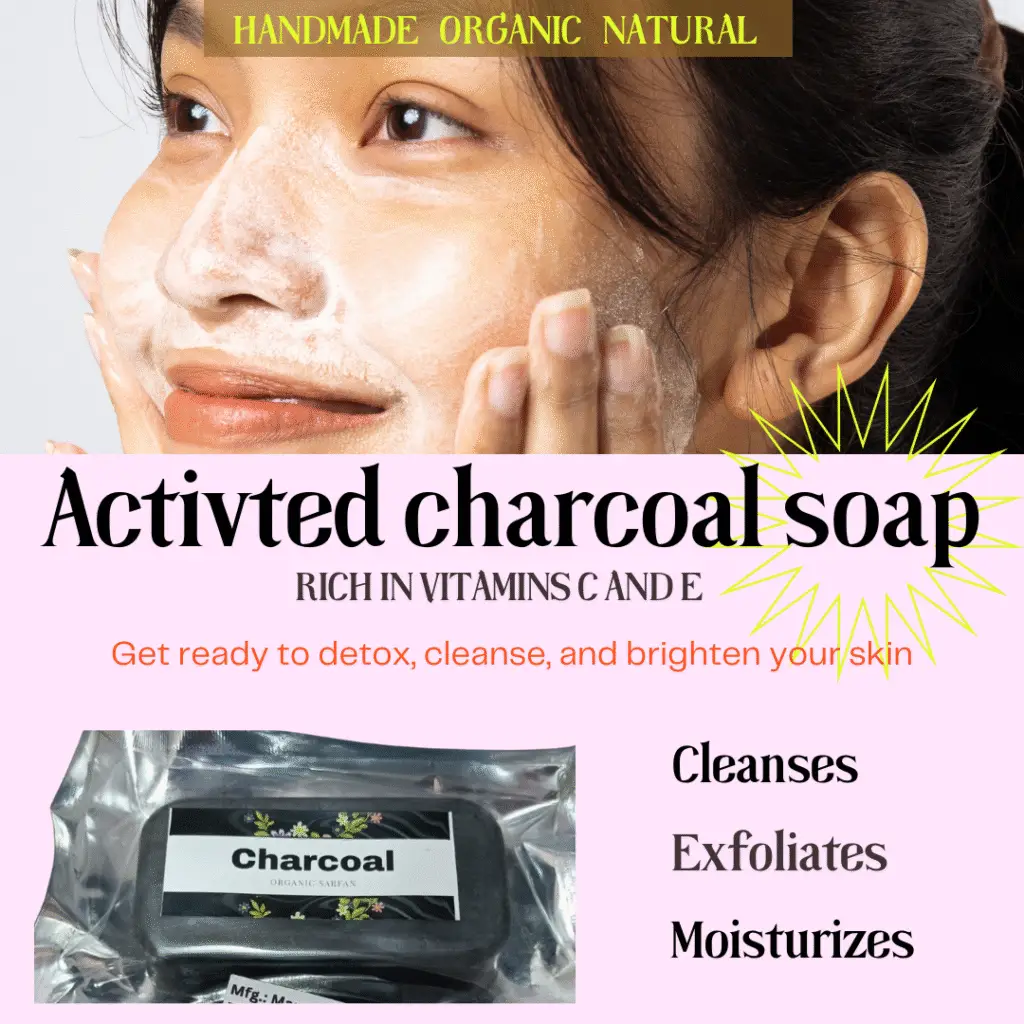 handmade Charcoal soap
