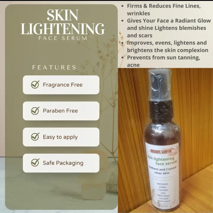 SKIN LIGHTENING FACE SERUM