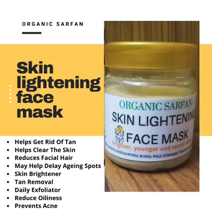 SKIN LIGHTENING FACE MASK