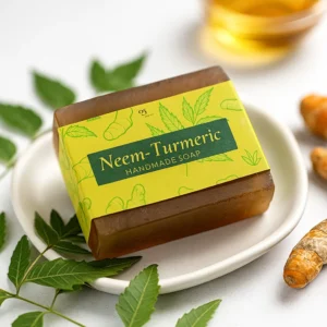 Neem Turmeric Natural Handmade Soap
