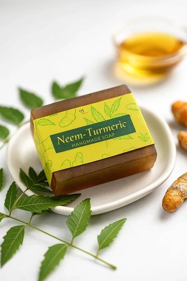 Neem Turmeric Natural Handmade Soap